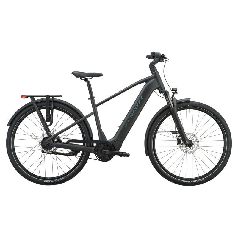 Scott Sub Tour 20 Electric Hybrid Bike 2027 in Granite Black