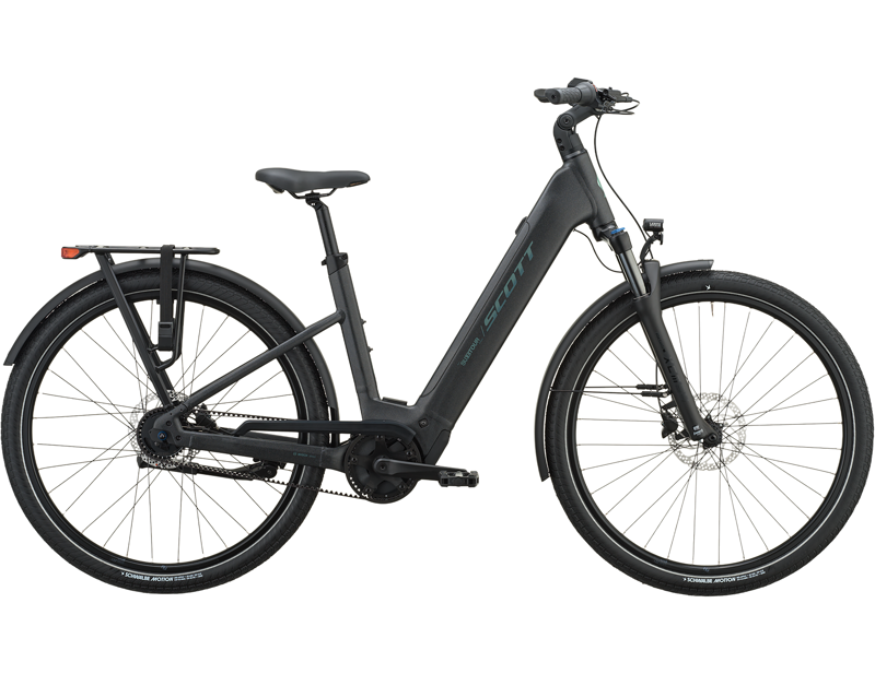 Scott Sub Tour 20 Wave Electric Hybrid Bike 2027 in Granite Black