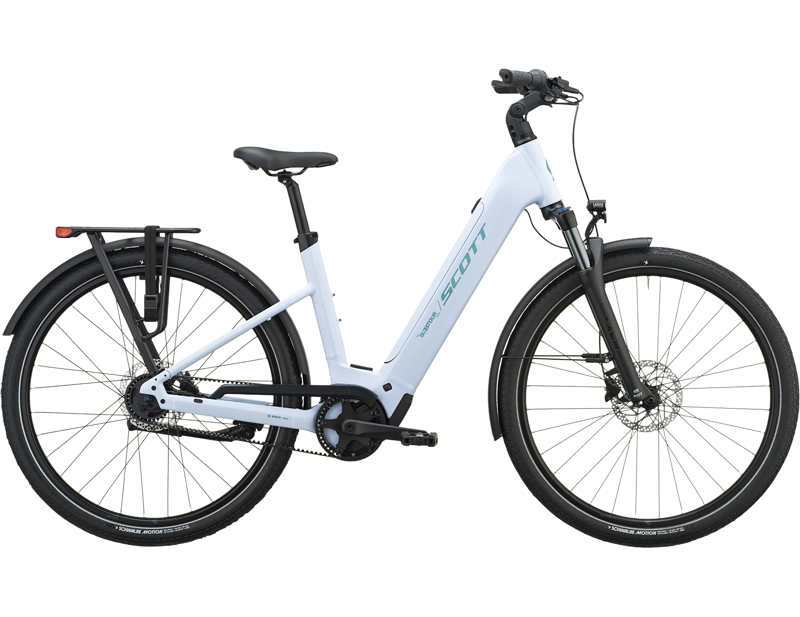 Scott Sub Tour 20 Wave Electric Hybrid Bike 2027 in Silk Blue