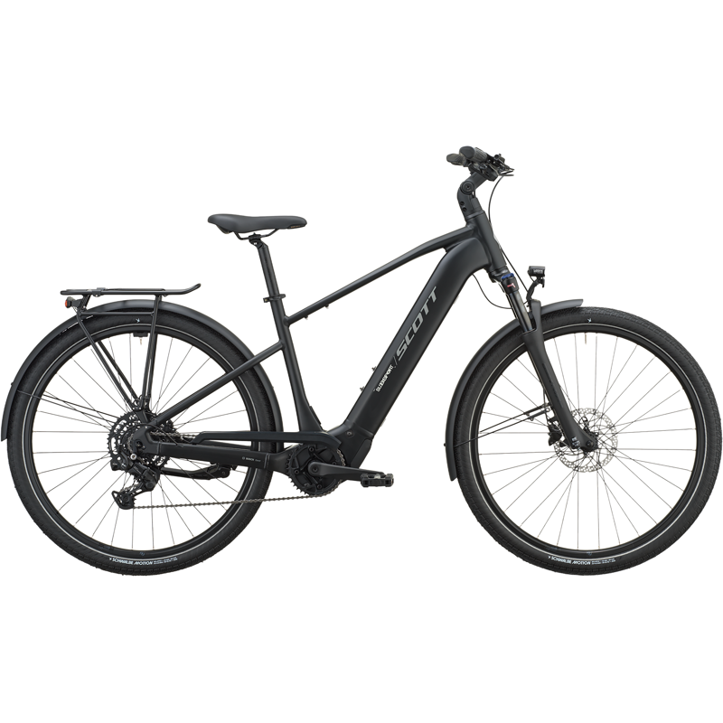 Balfes Bikes Scott Sub Sport 30 Electric Hybrid Bike 2027 in Black | Free postage over £30, £10 off first order, price match & 0% finance.