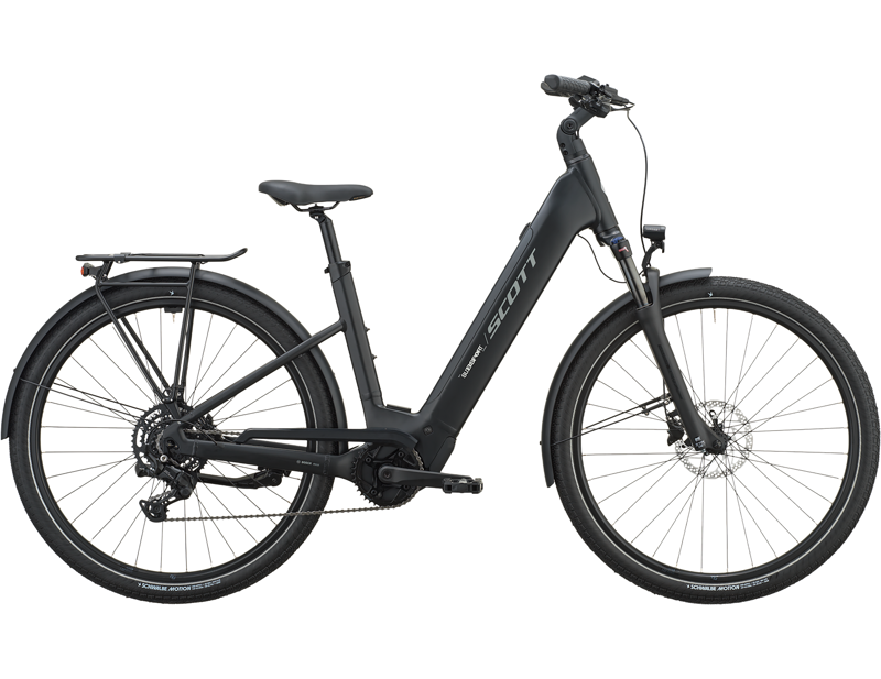 Scott Sub Sport 30 Wave Electric Hybrid Bike 2027 in Black