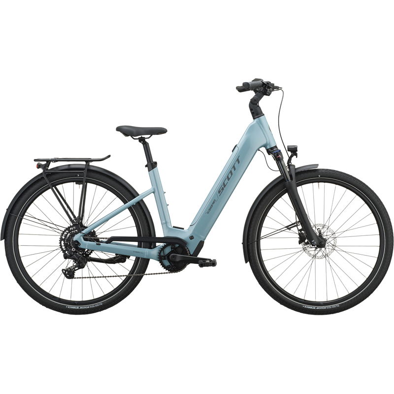 Balfes Bikes Scott Sub Sport 30 Wave Electric Hybrid Bike 2027 in Sterling Blue | Free postage over £30, £10 off first order, price match & 0% finance.