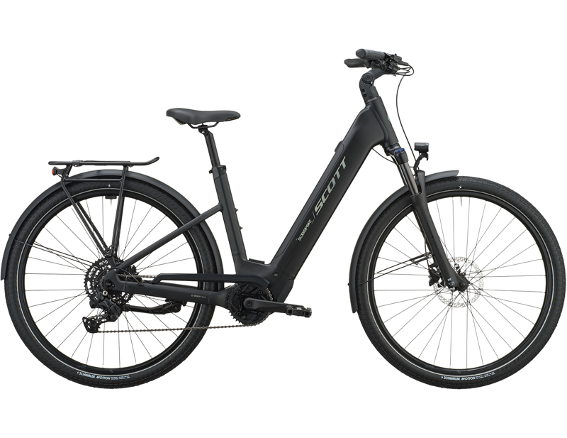 Scott Sub Sport 40 Wave Electric Hybrid Bike 2027 in Black