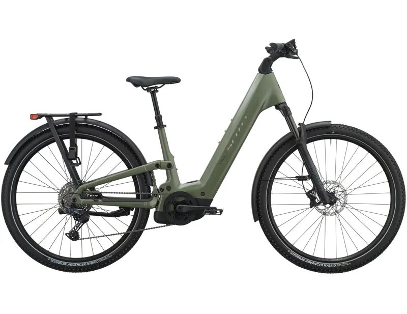 Scott E-Ville 10 SUV Electric Hybrid Bike 2027 in Tawny Green