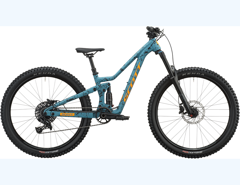 Scott Ransom Pro 600 Kids Bike 2027 in Larkspur Blue