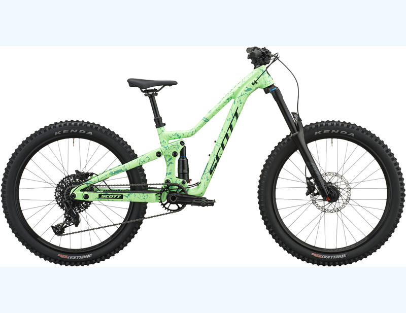 Scott Ransom Pro 400 Kids Bike 2027 in Paradise Green