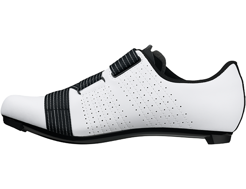 Fizik R5 Tempo Powerstrap Road Shoes in White/Black-1