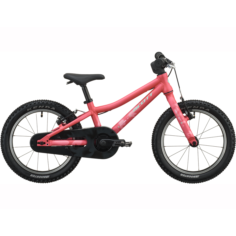 Balfes Bikes Scott Contrail 160 Kids Bike 2027 in Gummy Pink | Free postage over £30, £10 off first order, price match & 0% finance.