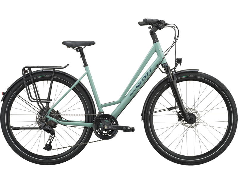 Scott Vitess 10 Wave Hybrid Bike 2027 in Willow Green