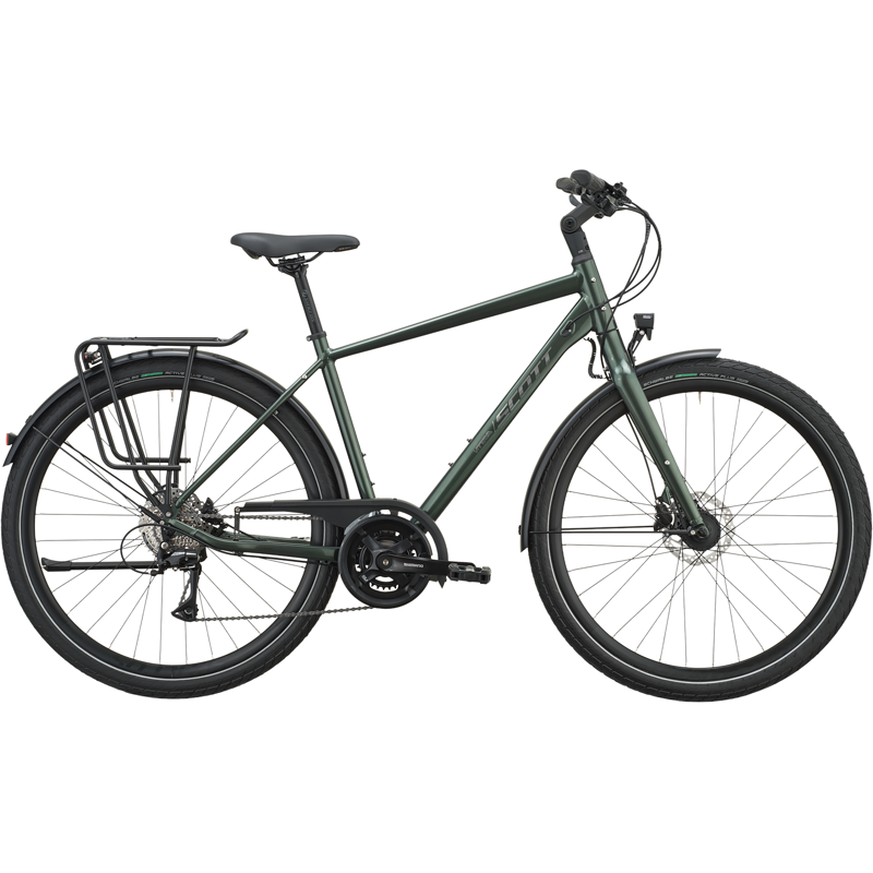Balfes Bikes Scott Vitess 25 Hybrid Bike 2027 in Kelp Green | Free postage over £30, £10 off first order, price match & 0% finance.