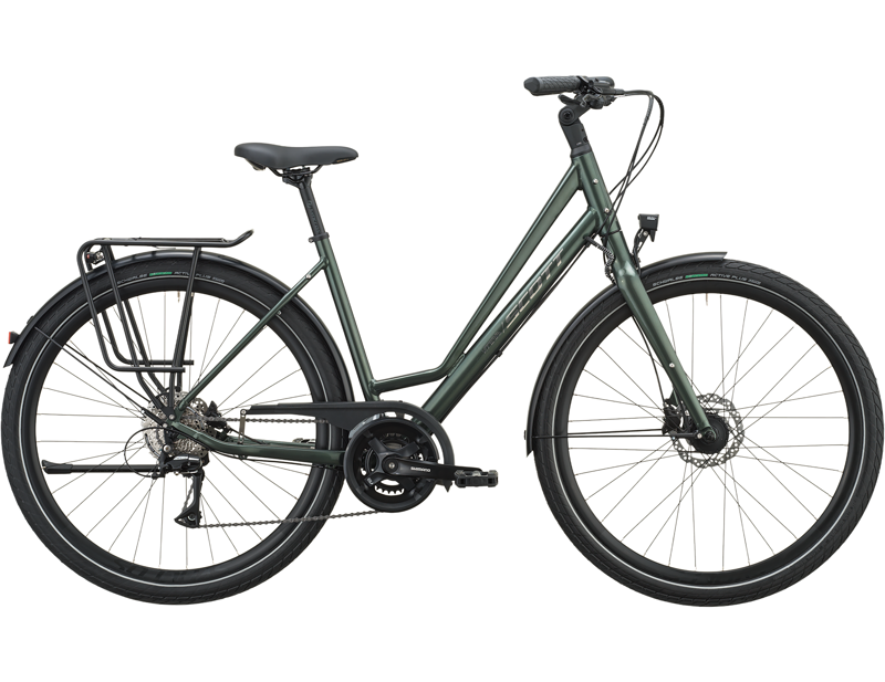 Scott Vitess 25 Wave Hybrid Bike 2027 in Kelp Green