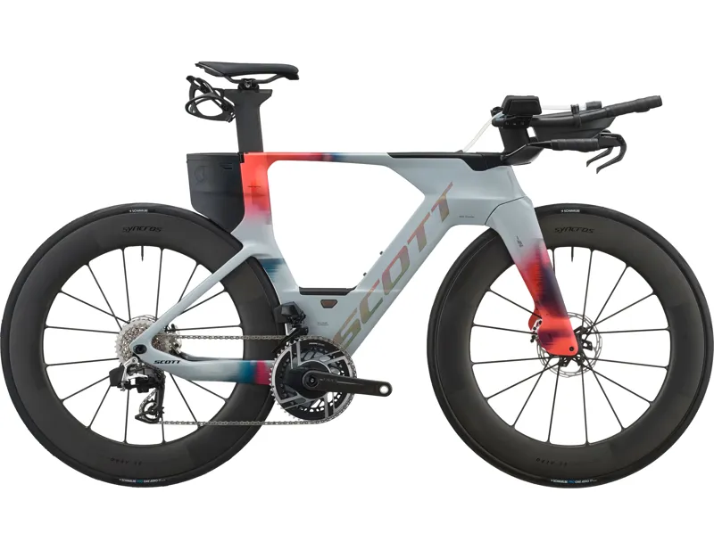 Scott Plasma RC Ultimate Carbon Road Bike 2027 in Narwal Grey and Gloaming Orange