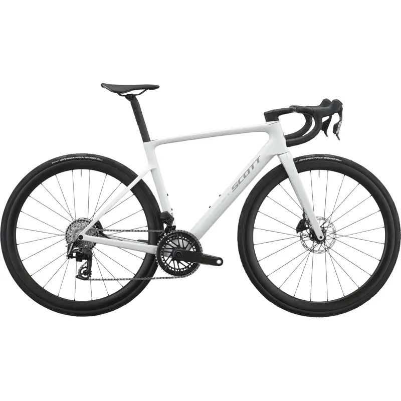 Balfes Bikes Scott Addict RC Carbon Team Road Bike 2027 in Rainbow White | Free postage over £30, £10 off first order, price match & 0% finance.