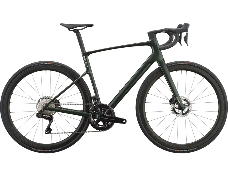 Balfes Bikes Scott Addict Premium Carbon Road Bike 2027 in Watery Green | Free postage over £30, £10 off first order, price match & 0% finance.