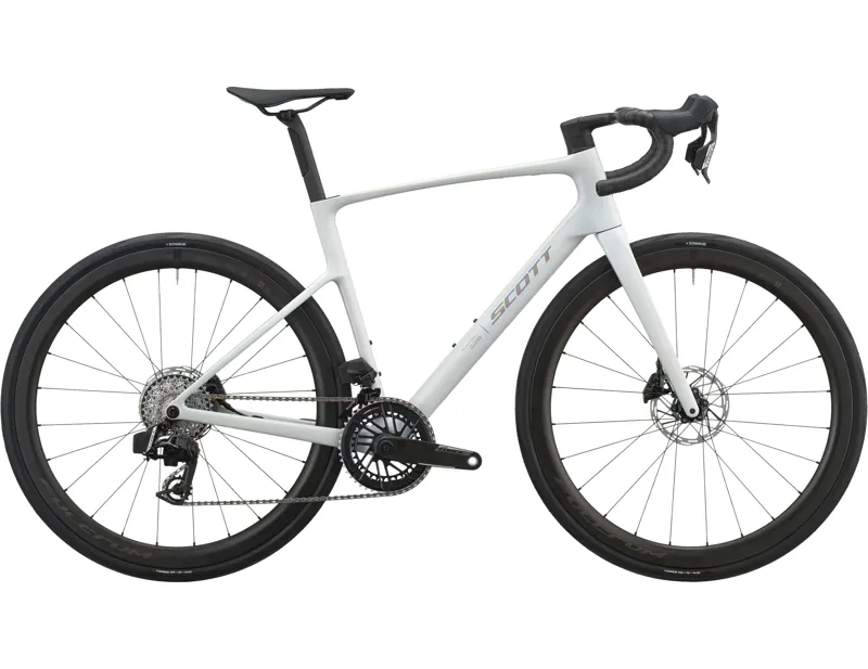 Scott Addict 10 Carbon Road Bike 2027 in Rainbow White