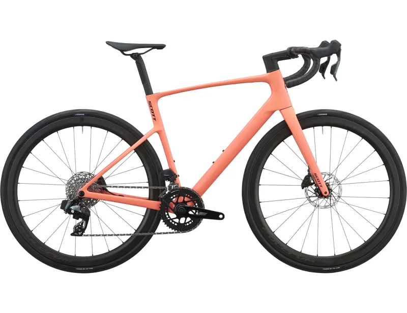 Scott Addict 25 Carbon Road Bike 2027 in Peach Pink