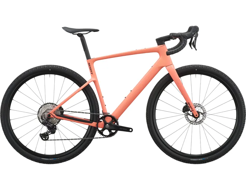 Scott Addict Gravel 40 Carbon gravel Bike 2027 in Peach Pink