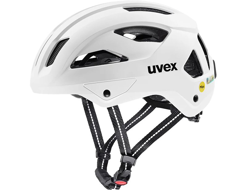 Uvex City Stride MIPS Hiplok Ready in White Matt
