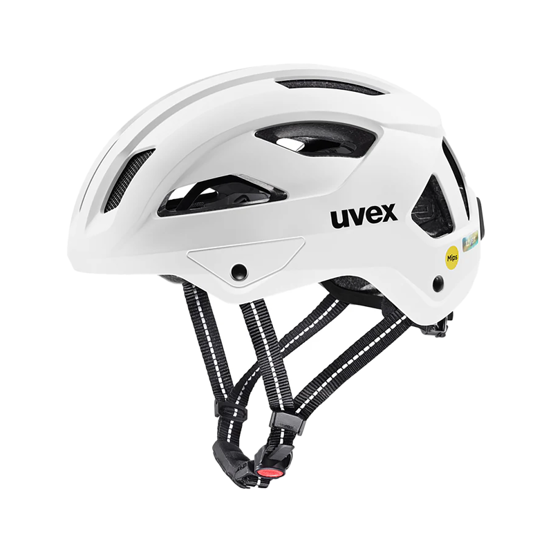 Balfes Bikes Uvex City Stride MIPS Hiplok Ready in White Matt | Free postage over £30, £10 off first order, price match & 0% finance.