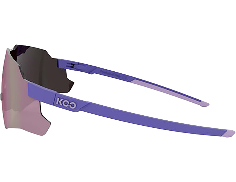 Koo Nebula Sunglasses in Iris Matt/Super Pink Mirror-2