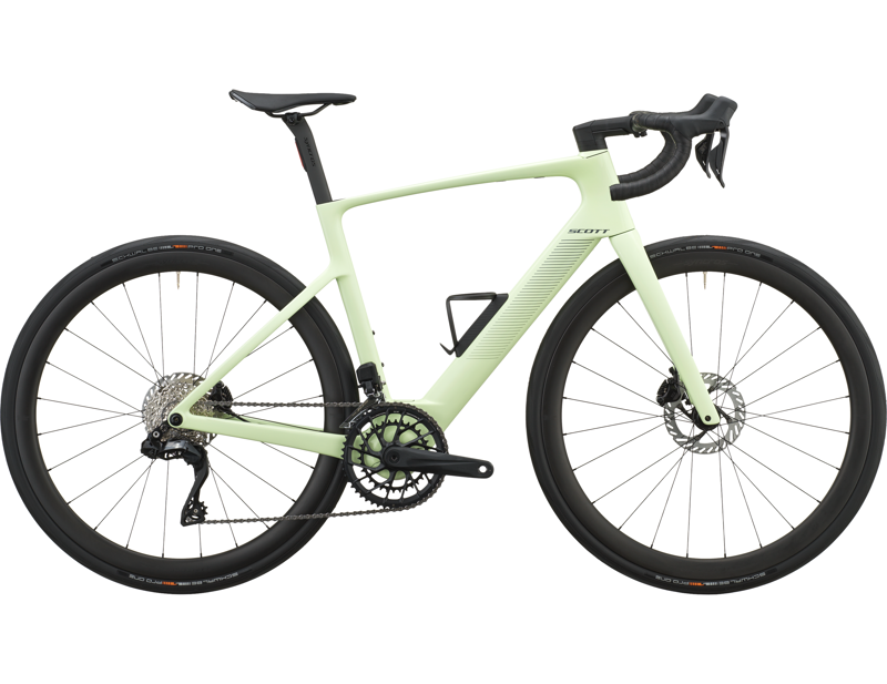 Scott Fastlane 20 Electric Road Bike 2027 in Cream Green