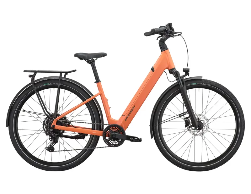 Bergamont Belami 10 Wave Electric Hybrid Bike 2027 in Papaya Orange-1