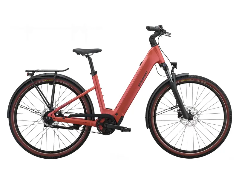 Bergamont Horizon Tour 20 Wave Electric Hybrid Bike 2027 in Siena Red