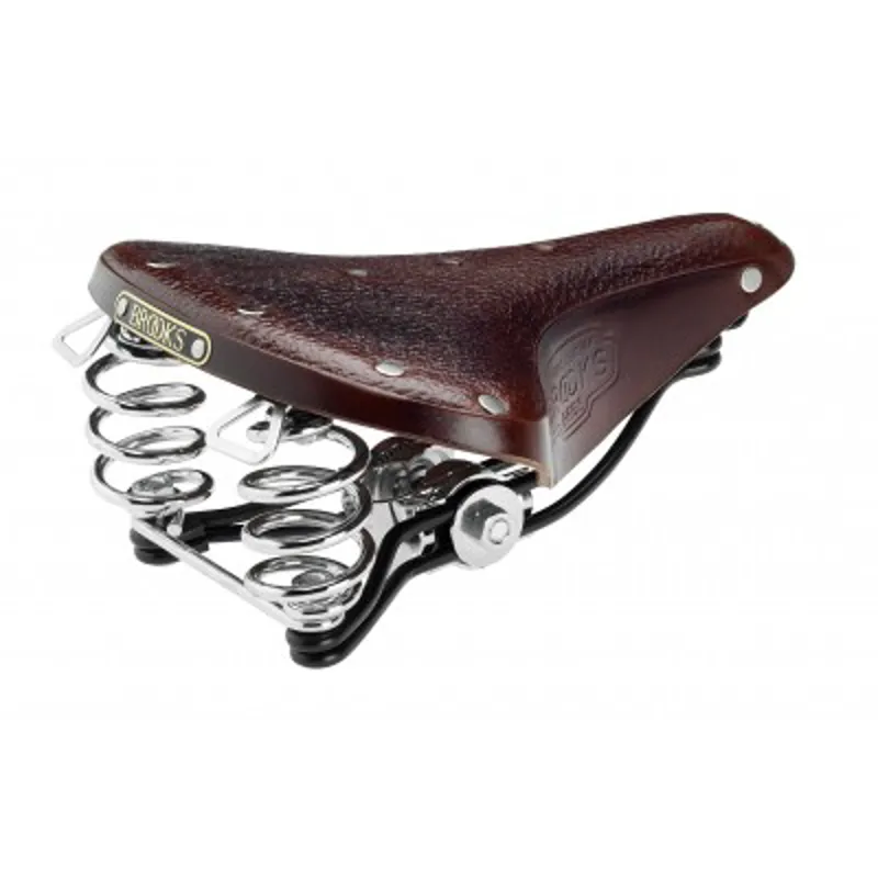 Brooks B66 Short Saddle in Brown