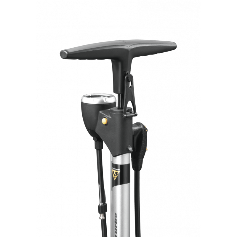 Topeak Joe Blow Turbo Pump in Silver-2