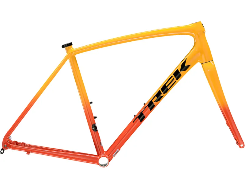 Trek Emonda ALR Disc Road Bike Frameset 2024 in Red to Marigold 