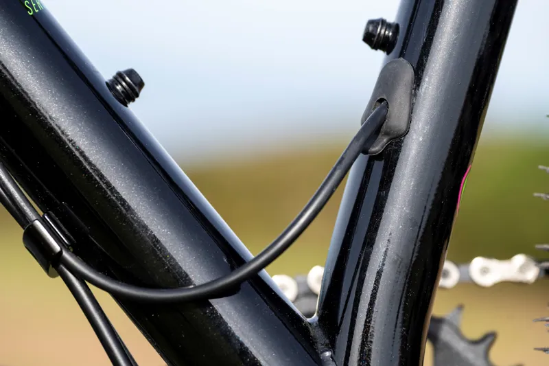 Marin Pine Mountain 2 29 Inch Wheel Hardtail Mountain Bike 2026 in Black/Green/Pink-5