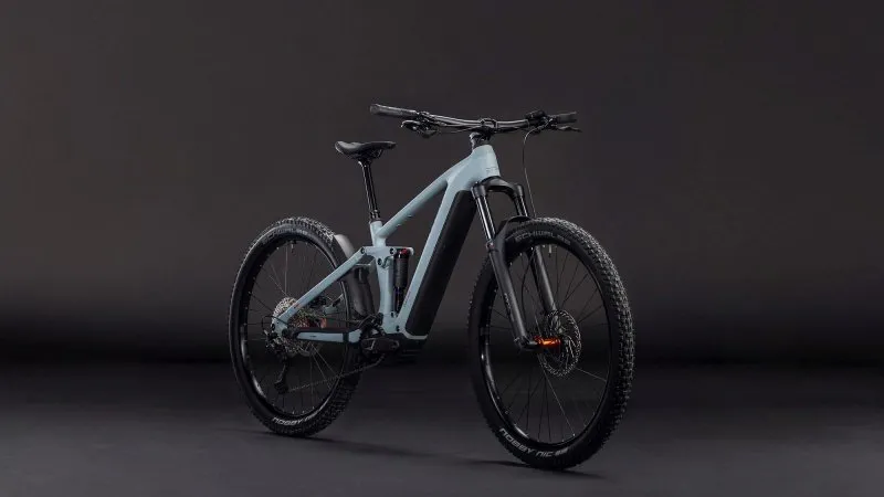 Cube Stereo Hybrid ONE44 Pro 800 Electric Full Suspension Mountain Bike 2026 in Vulcan/Orange-6