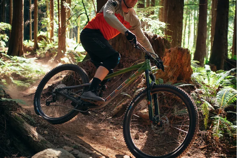 Marin Rift Zone 1 29 Inch Full Suspension Mountain Bike 2025 in Green/Grey-3