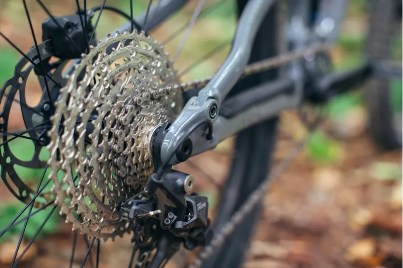 Marin Rift Zone 1 29 Inch Full Suspension Mountain Bike 2025 in Green/Grey-8