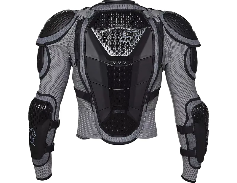 Fox Racing Titan Sport Chest Guard Jacket in Cloud Grey-1