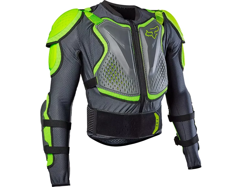 Fox Racing Titan Sport Chest Guard Jacket in Dark Shadow Grey