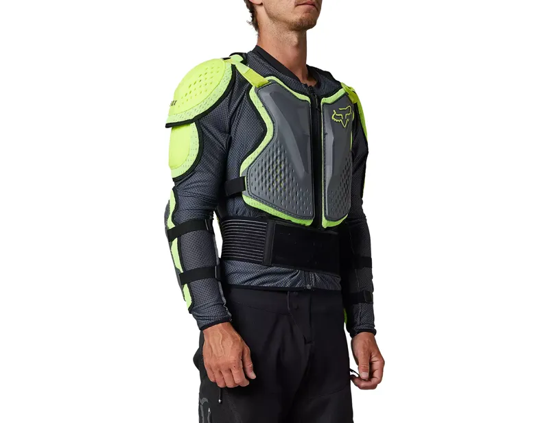Fox Racing Titan Sport Chest Guard Jacket in Dark Shadow Grey-1
