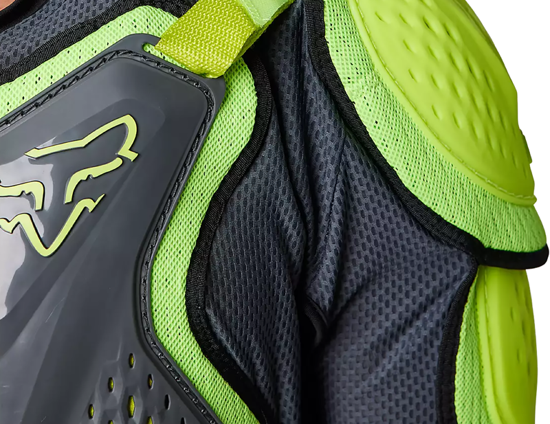 Fox Racing Titan Sport Chest Guard Jacket in Dark Shadow Grey-5