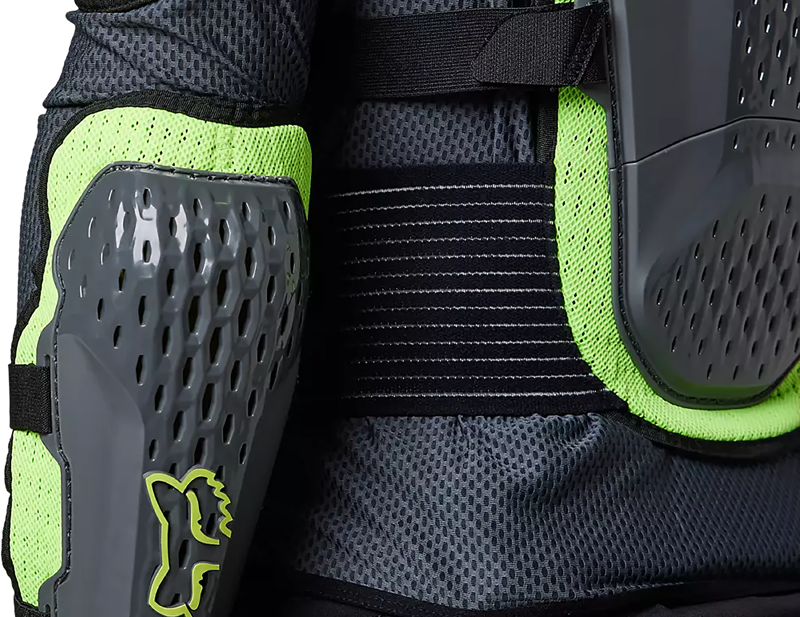 Fox Racing Titan Sport Chest Guard Jacket in Dark Shadow Grey-3