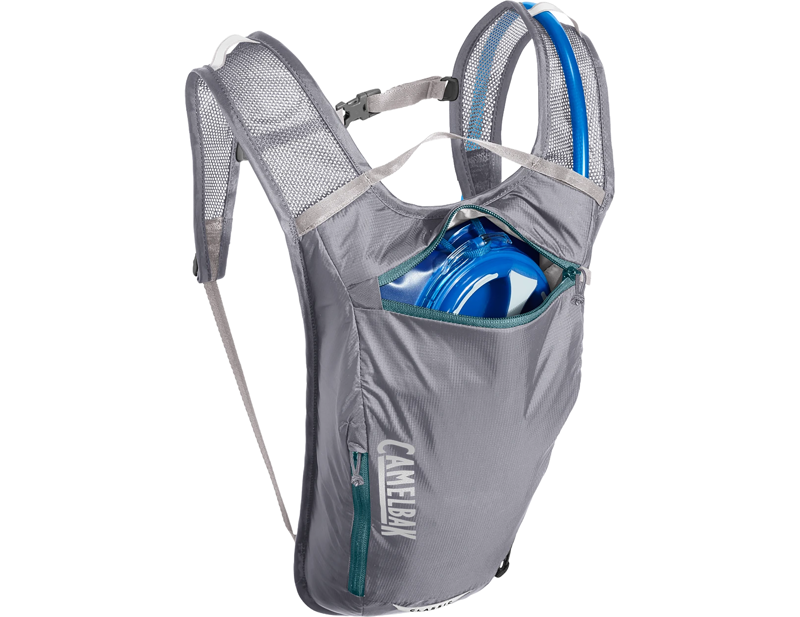 Camelbak Classic Light 4L Hydration Pack with 70oz Reservoir in Gunmetal/Hydro-3