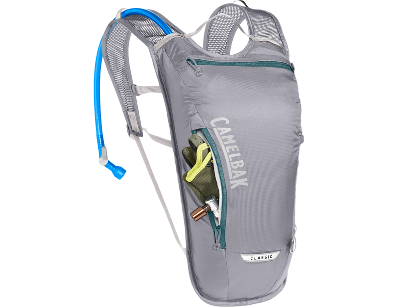 Camelbak Classic Light 4L Hydration Pack with 70oz Reservoir in Gunmetal/Hydro-2