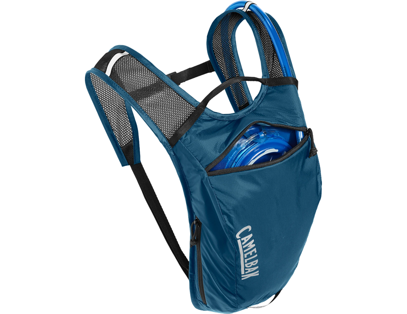 Camelbak HydroBak Light Hydration Pack 2.5L with 1.5L Reservoir in Gibraltar Navy/Black-2