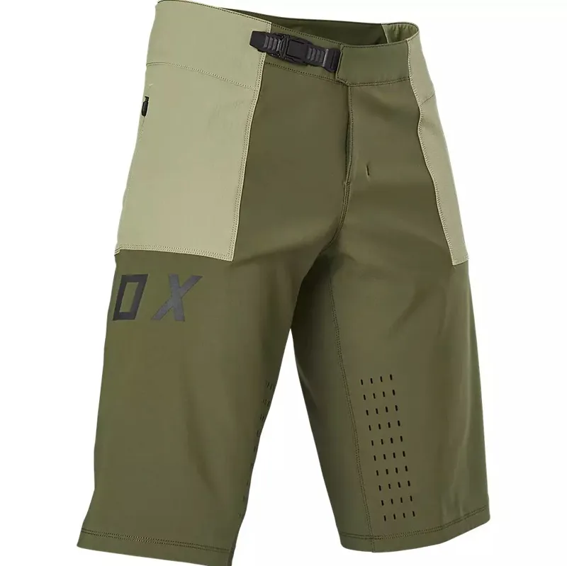 Fox Racing Defend Pro Shorts in Green