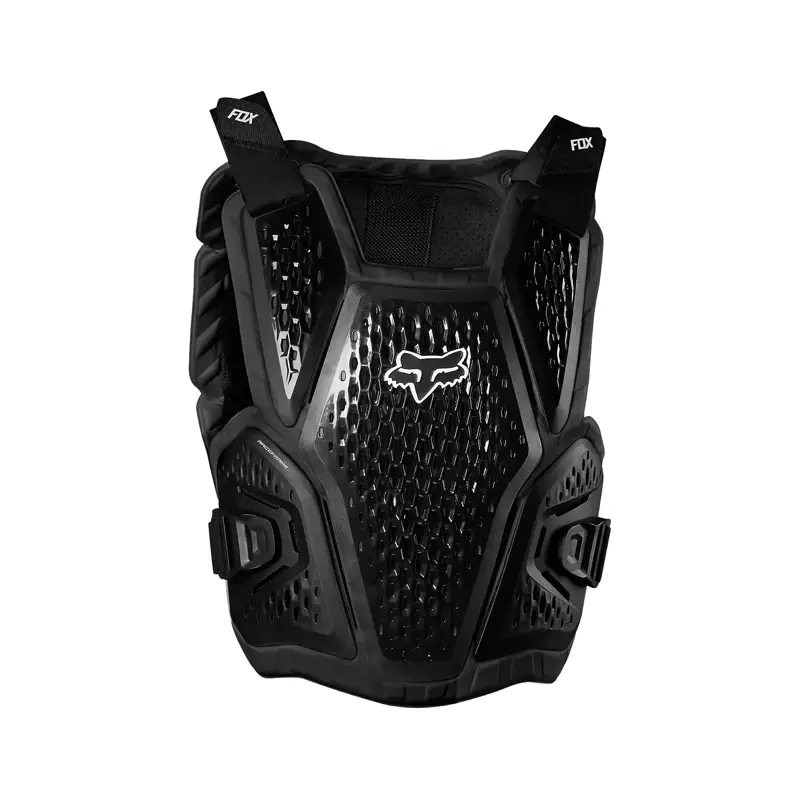 Balfes Bikes Fox Racing Raceframe Impact CE Chest Guard in Black | Free postage over £30, £10 off first order, price match & 0% finance.