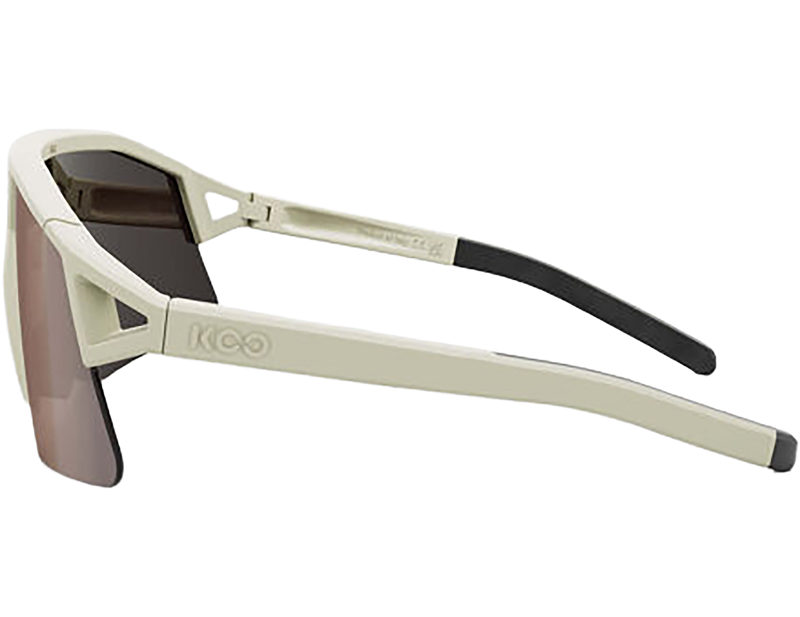 Koo Hype Sunglasses in Almond White/Matt Brown-2