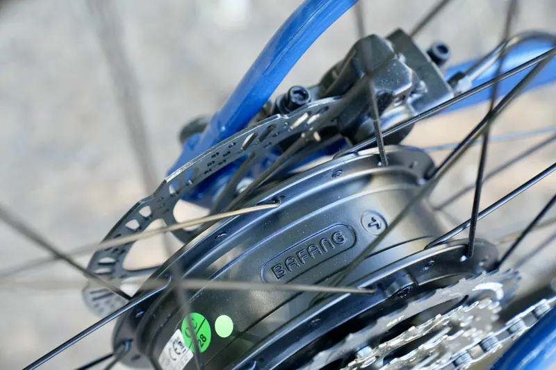 Marin Fairfax E ST Electric Hybrid Bike 2026 in Blue-4