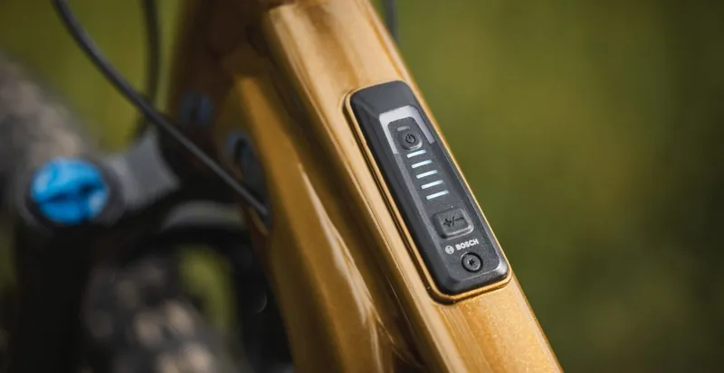 Marin Rift Zone EL XR Electric Full Suspension Mountain Bike 2026 in Tan Brown-3