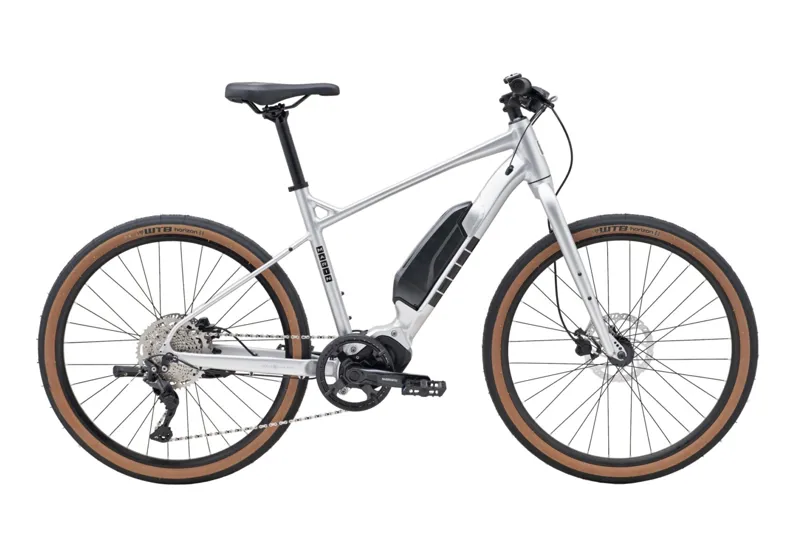 Balfes Bikes Marin Sausalito E1 Electric Hybrid Bike 2025 in Silver | Free postage over £30, £10 off first order, price match & 0% finance.