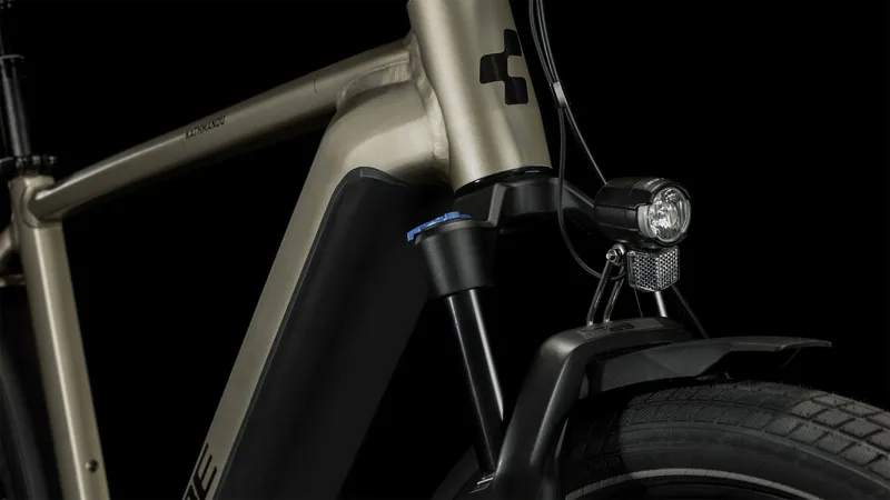 Cube Kathmandu Hybrid Pro 750 Electric Hybrid Bike 2024 in Flashstone/Black-5