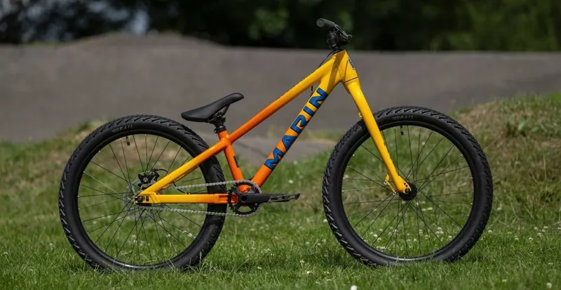 Marin Alcatraz Dirt Jump 24 inch wheel Hardtail Mountain Bike 2026 in Yellow-2